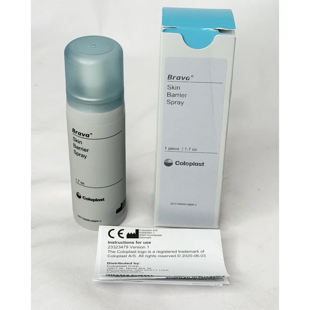 Coloplast Brava Skin Barrier - 120205 - 1.7 oz Spray - Best By 10/2028